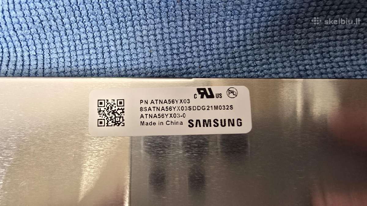 Samsung Atna56yx03 Oled Ips Edp 30pin 15.6 - nuotraukos Nr. 2