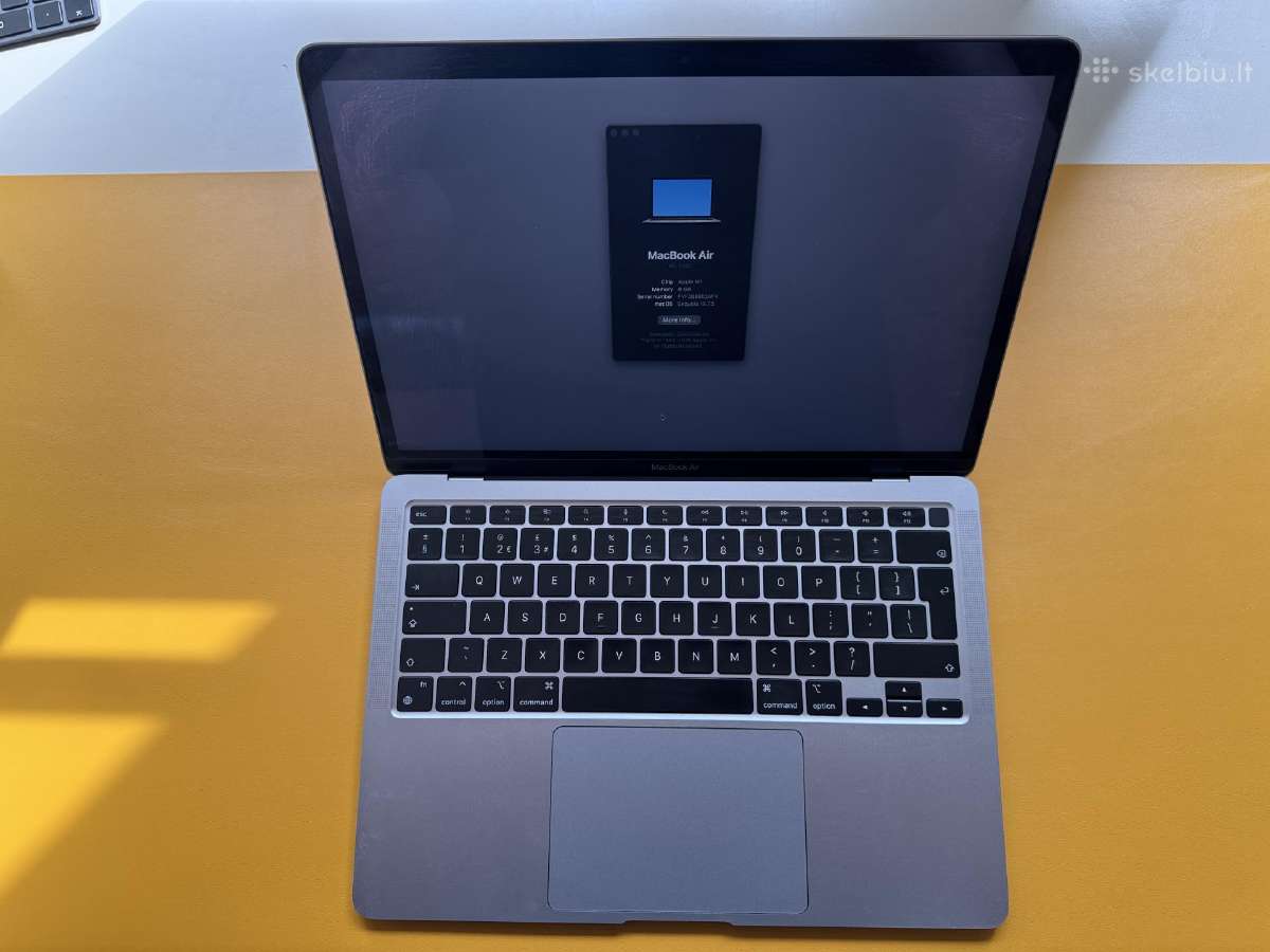 MacBook Air 13.3 M1 - nuotraukos Nr. 4