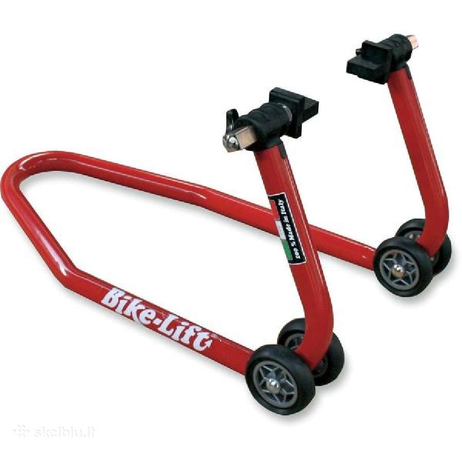 Motociklo stovas su ratukais Bike-lift - nuotraukos Nr. 3