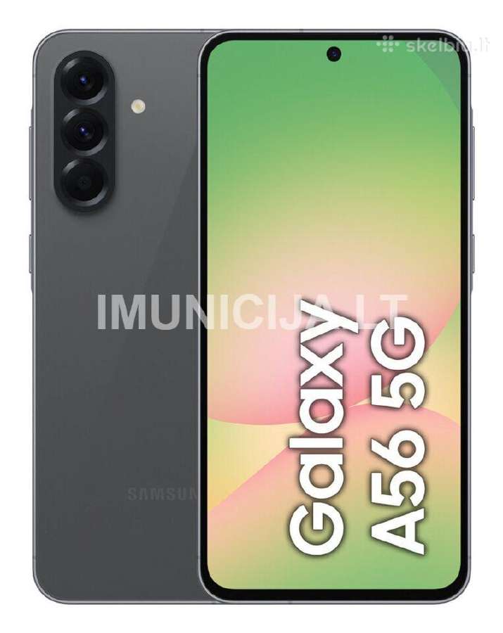 Samsung Galaxy A56 5G + 3 mėn. garantija
