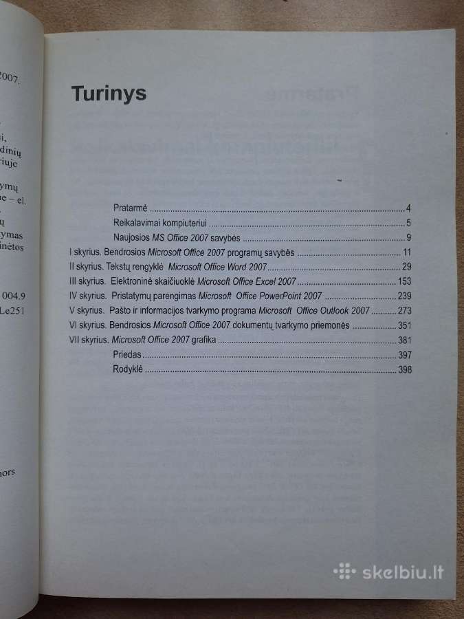 Microsoft Office 2007 - nuotraukos Nr. 2