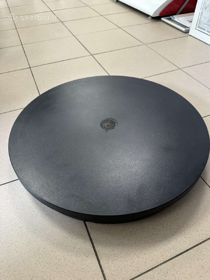 Elektrinis besisukantis padėklas 52cm - nuotraukos Nr. 3