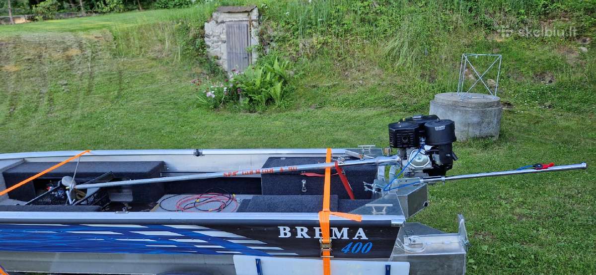 Variklis pelkėms: 16hp + Swamp Runner Medium kit