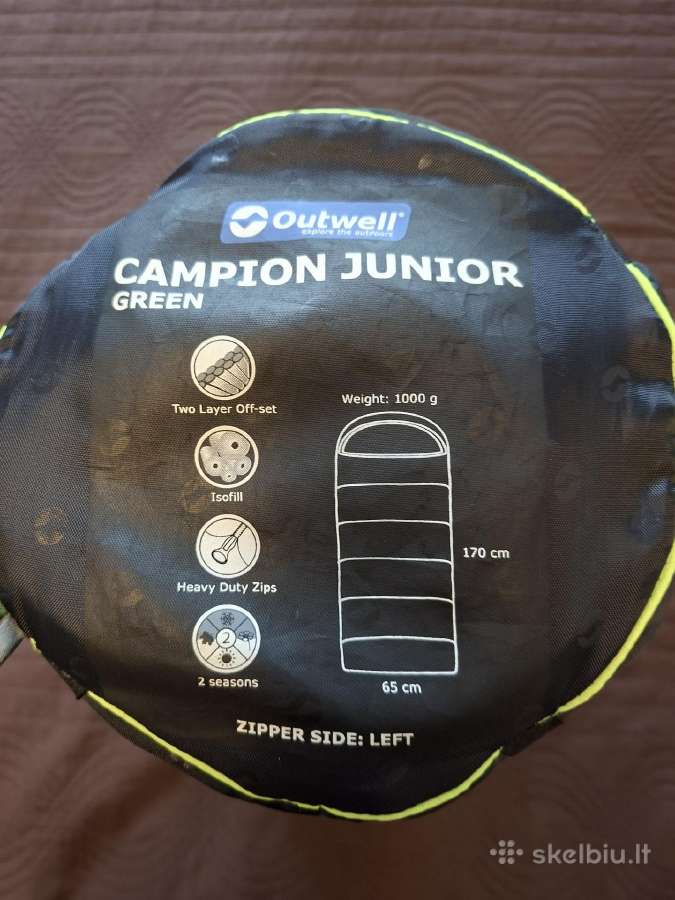 Vaikiškas miegmaišis Outwell Campion Junior - nuotraukos Nr. 2