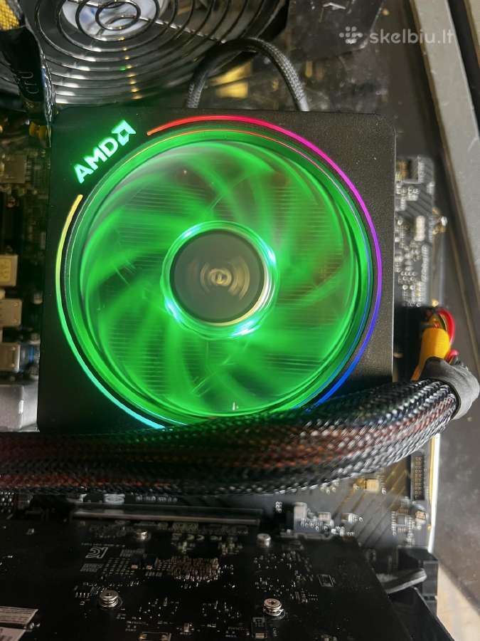 Ryzen 7 8700f + Msi Pro B650m-b + Rgb Ryzen Cooler