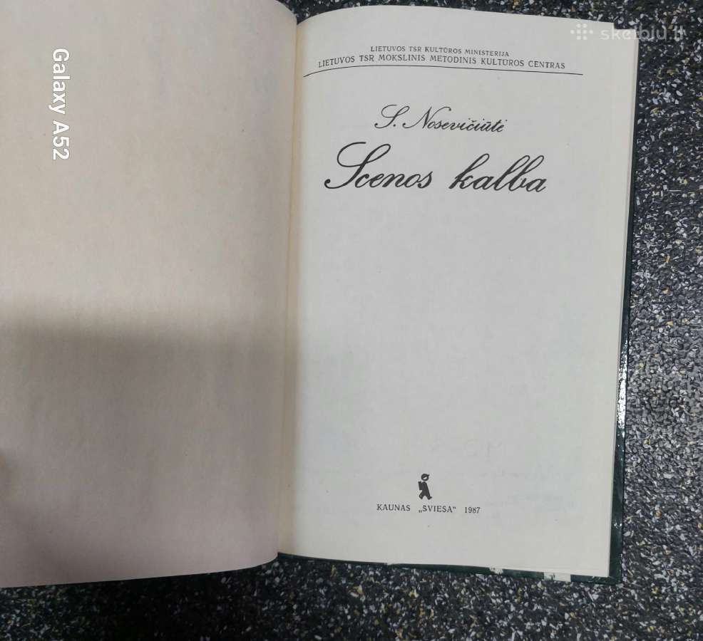 S. Nosevičiūtė "Scenos kalba" - nuotraukos Nr. 2