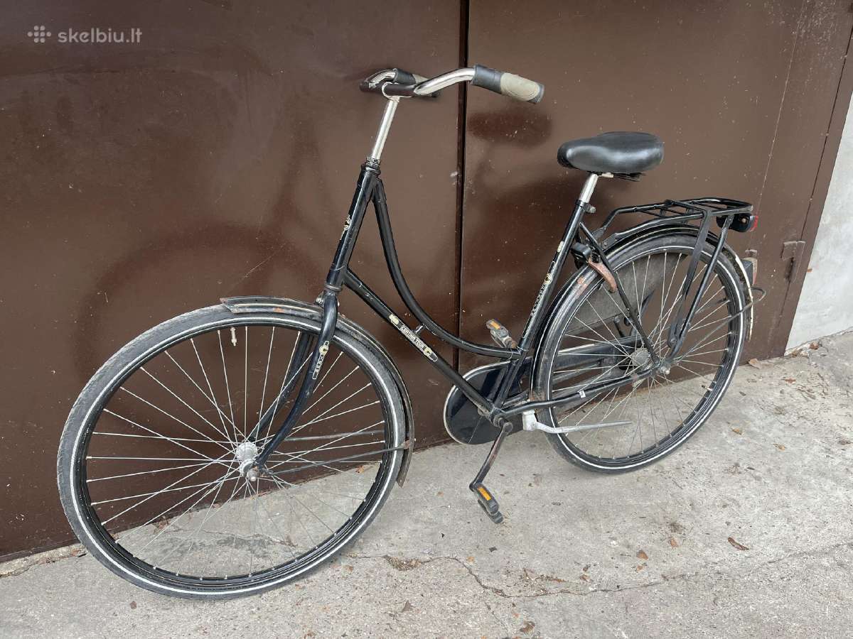Vintage moteriskas dviratis - nuotraukos Nr. 2