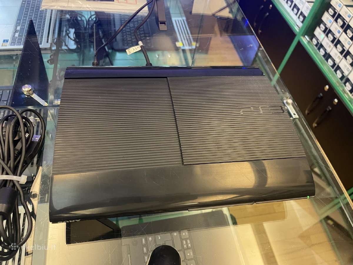 Sony PS3 Superslim 500gb 38 žaidimai su garantija - nuotraukos Nr. 2