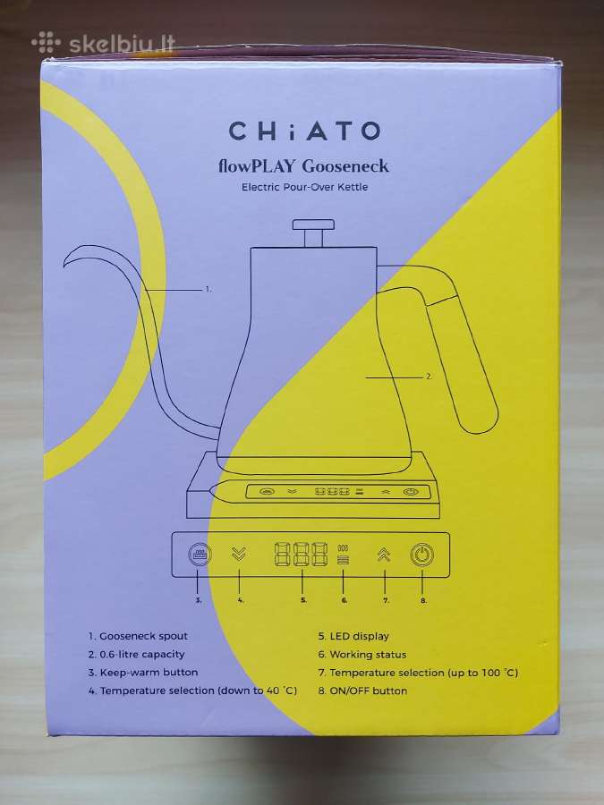 Chiato elektrinis virdulys - nuotraukos Nr. 4