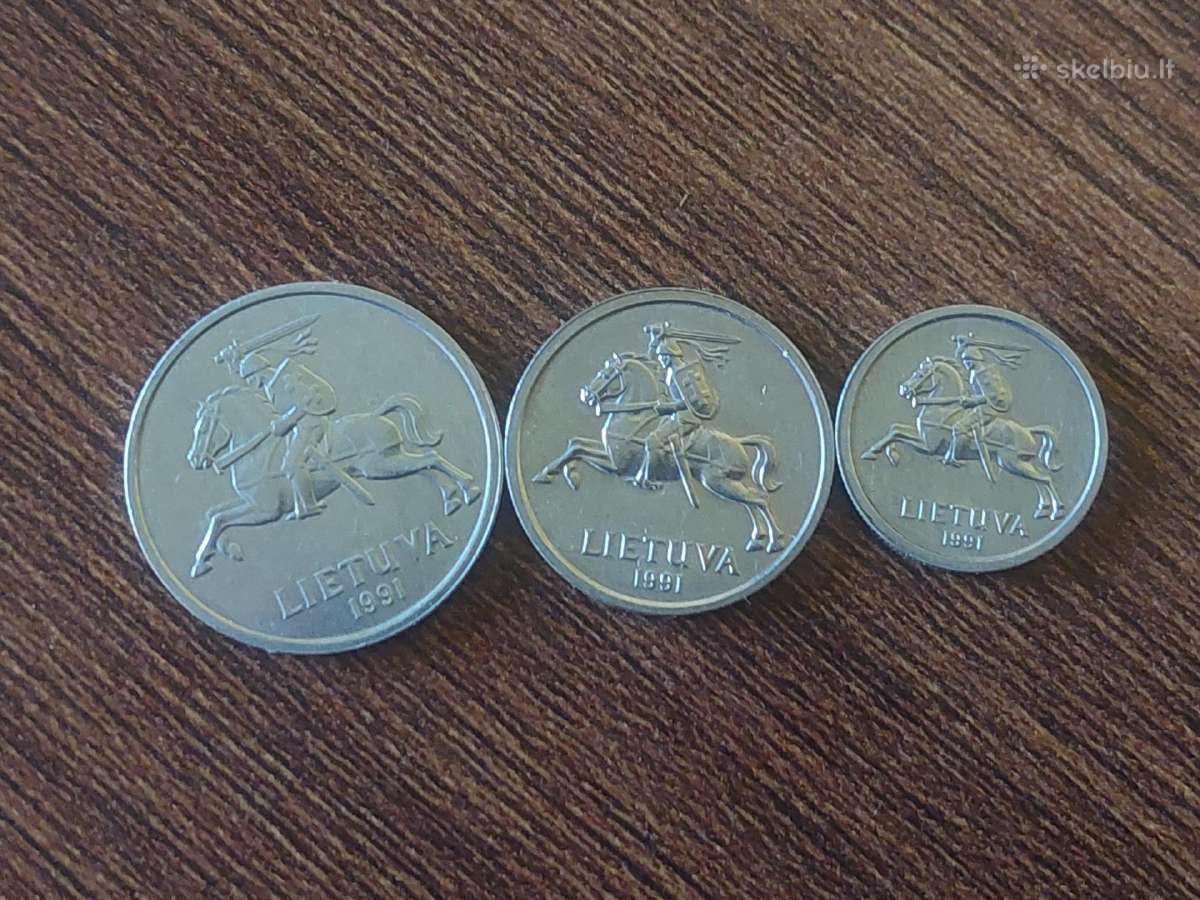 1,2,5 litai 1991 - nuotraukos Nr. 2