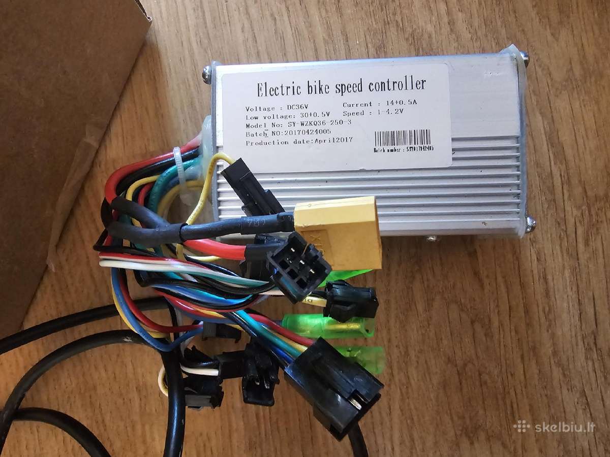 Elektrinio dviračio kontrolierius