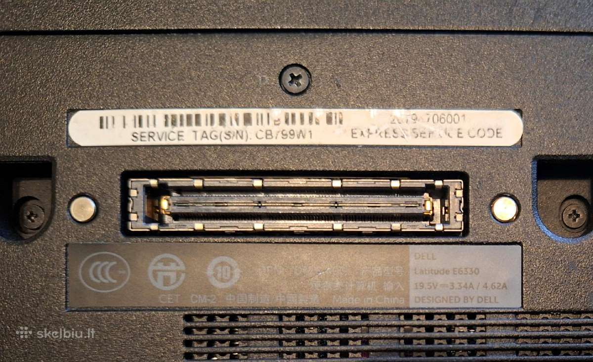 Dell Latitude E6330, i3- 3310m, 4gb RAM, SSD, 13" - nuotraukos Nr. 9