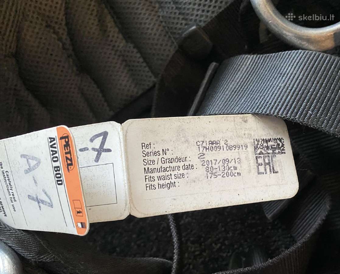 Petzl Avao Bod apraišai - nuotraukos Nr. 7