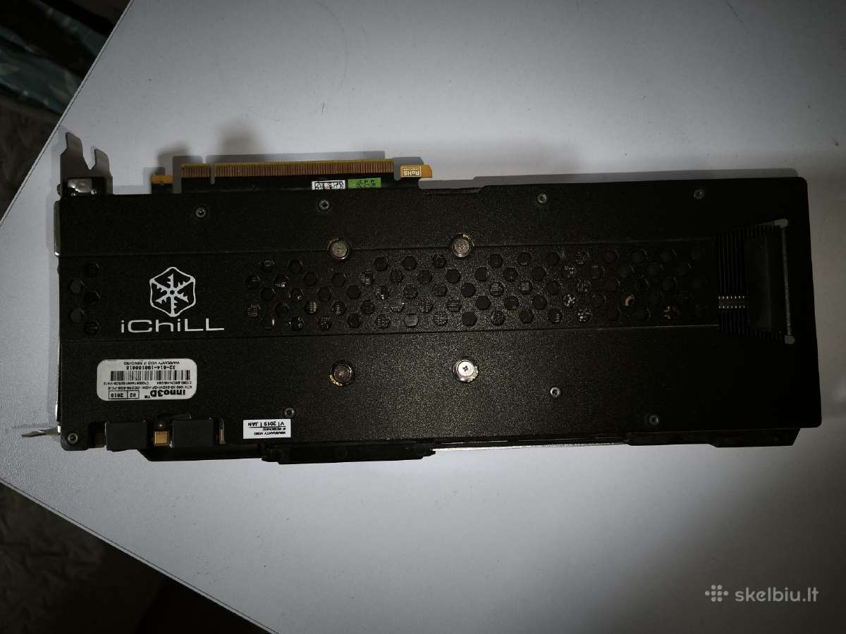 Gtx 1060 6gb 3 ventiliatorių – gera būklė