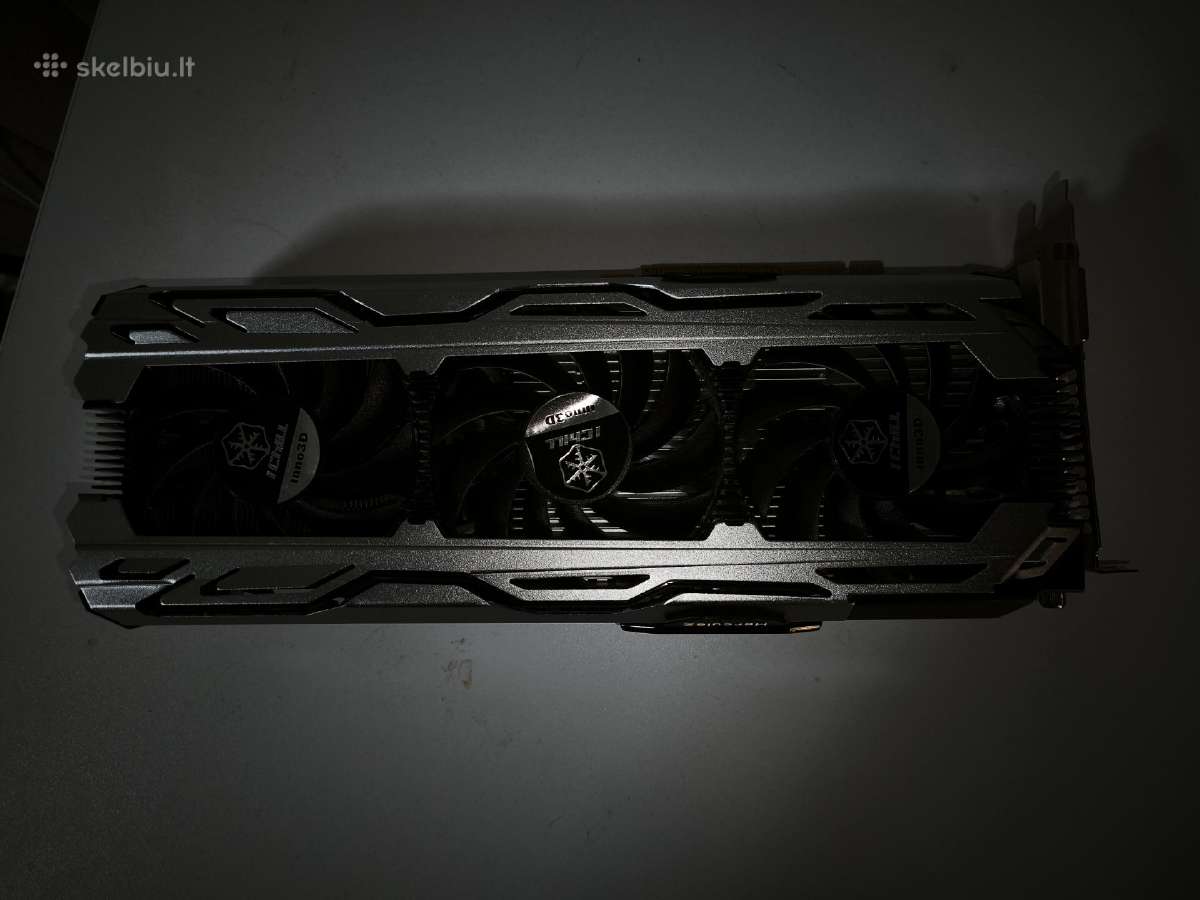 Gtx 1060 6gb 3 ventiliatorių – gera būklė - nuotraukos Nr. 2