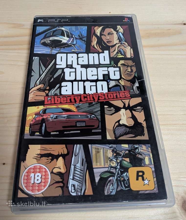 PSP žaidimas "Gta Liberty City Stories"