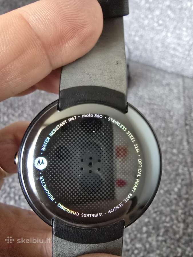 Motorola Moto 360 1st gen - nuotraukos Nr. 9