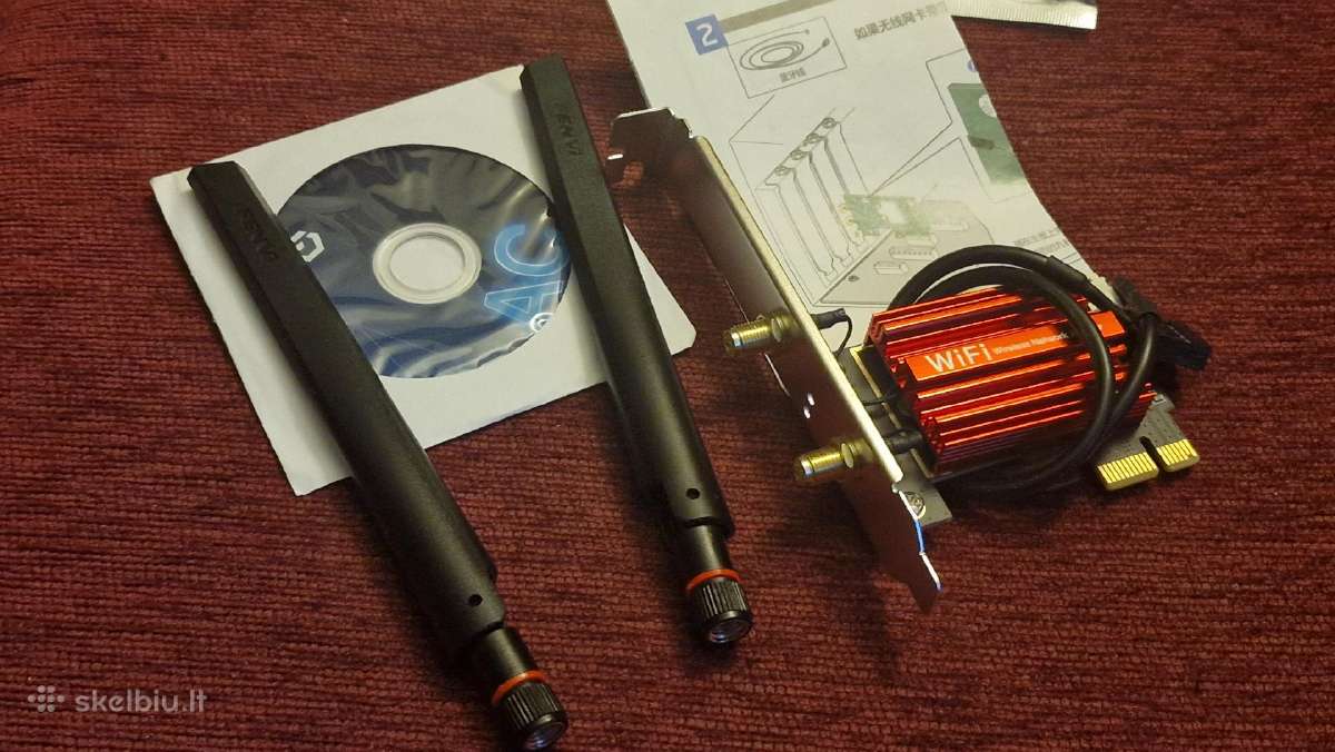 WiFi pci + Bt plokste - nuotraukos Nr. 7
