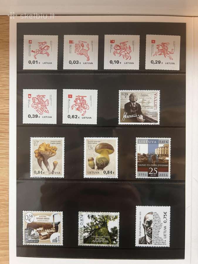 Lietuvos pašto ženklai 2016 bukletas - nuotraukos Nr. 2