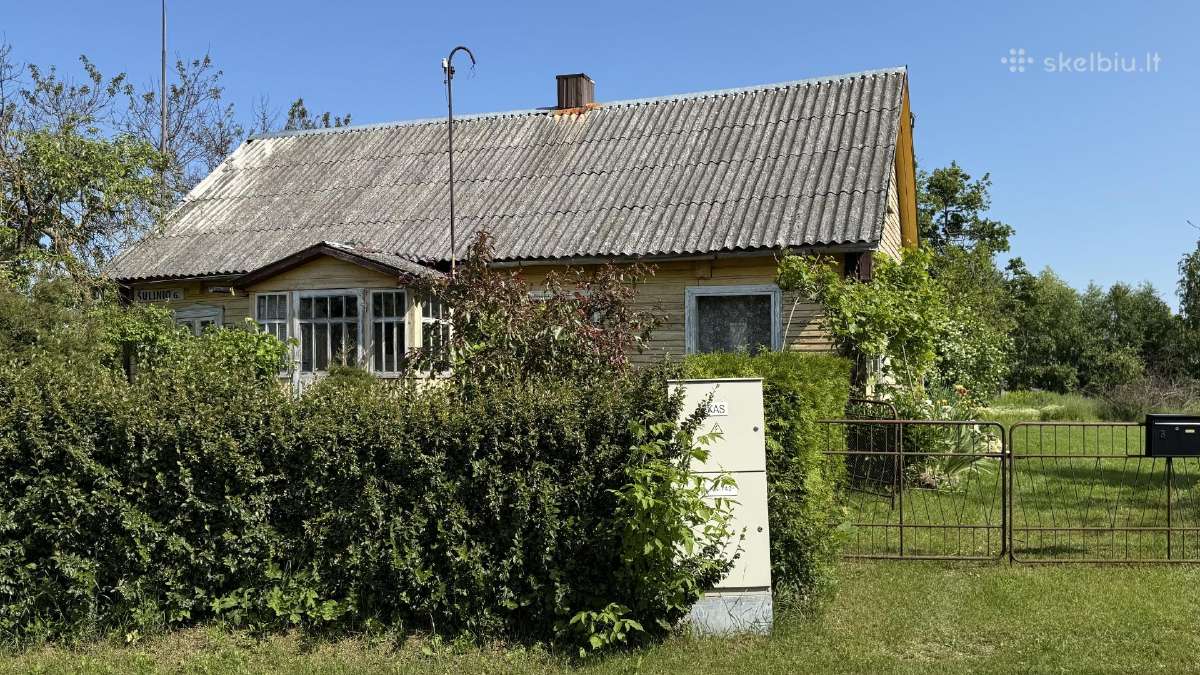 Parduodamas namas su sklypu Pušaloto m. Pasvalio r
