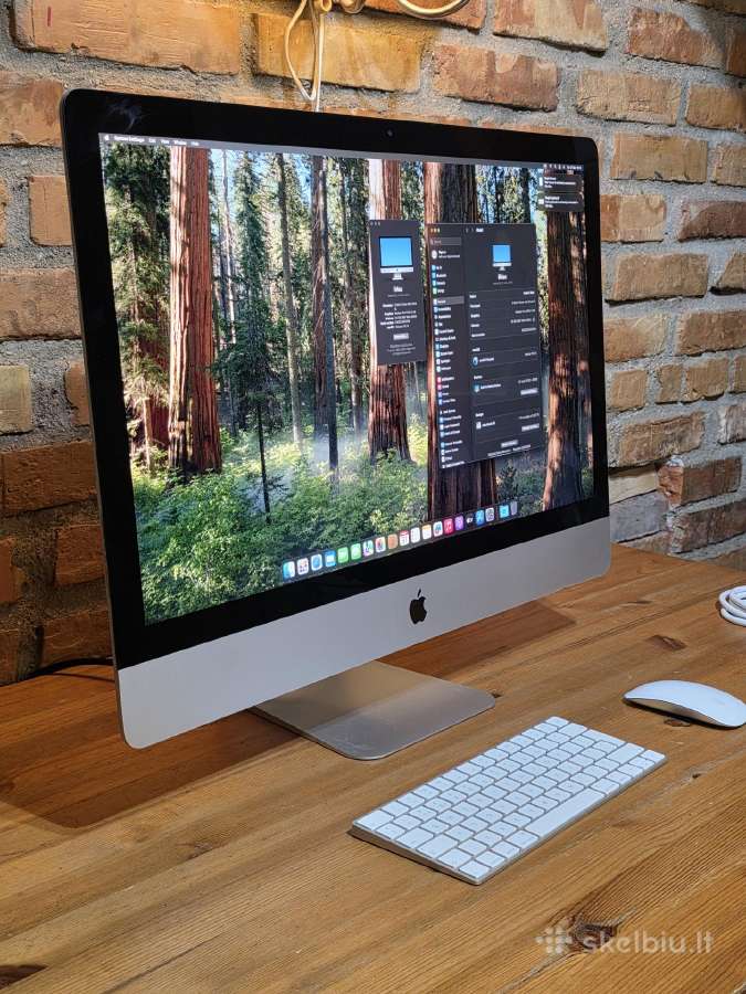 Apple iMac A2115 2019m. 27" 5k LED 24gb i5 A1419 - nuotraukos Nr. 5