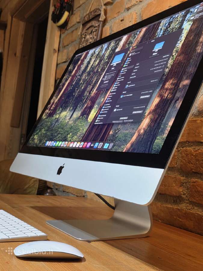 Apple iMac A2115 2019m. 27" 5k LED 24gb i5 A1419 - nuotraukos Nr. 13