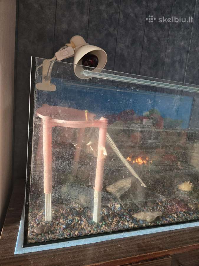 Didelis akvariumas 120l.