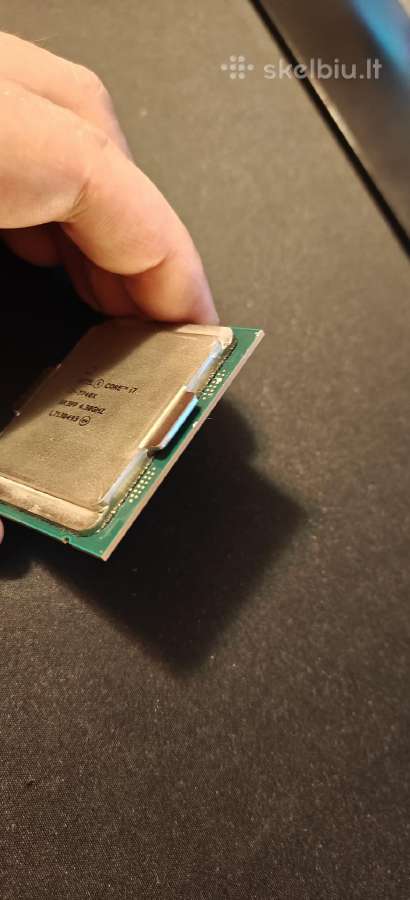 Intel i7-7740x. Naudotas, tvarkingas