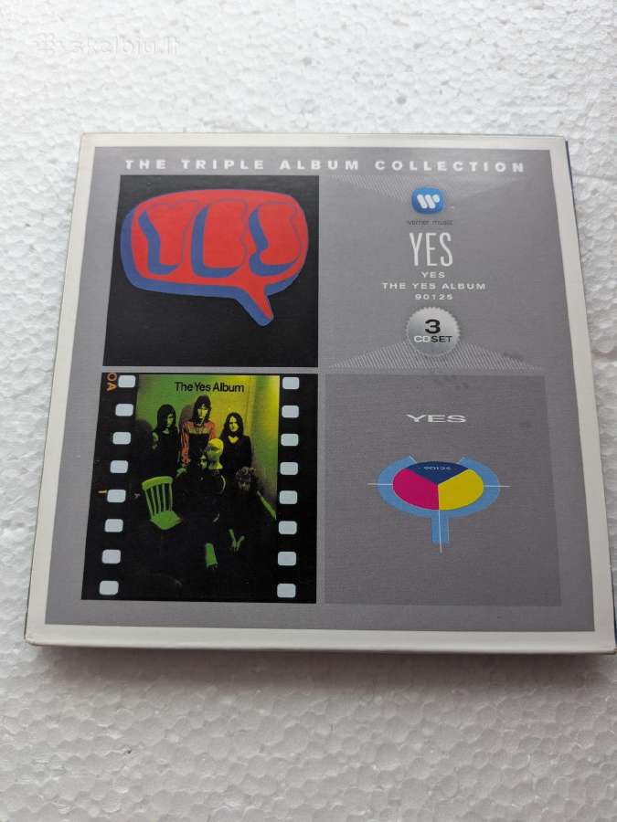 Yes - The Triple Album Collection (CD, Album, Re,