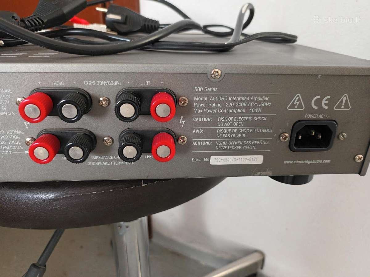 Cambridge Audio A500 - nuotraukos Nr. 5