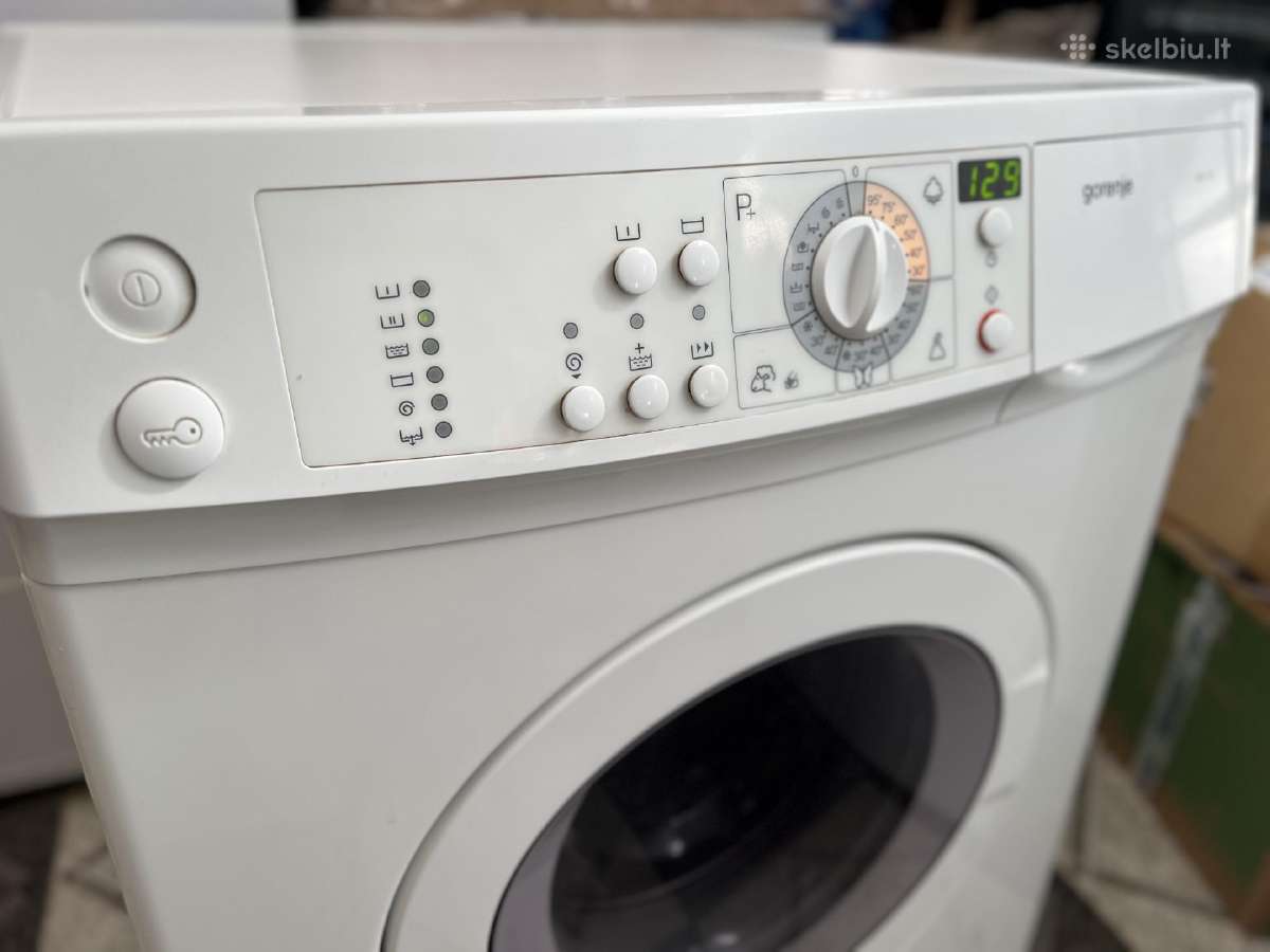 Skalbimo mašina Gorenje Wa101, 5kg, 1000aps/min - nuotraukos Nr. 2