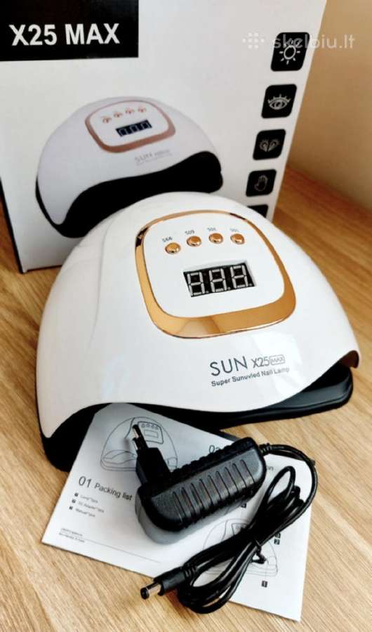 Nagu gelio stingdinimo lempa sun x25max