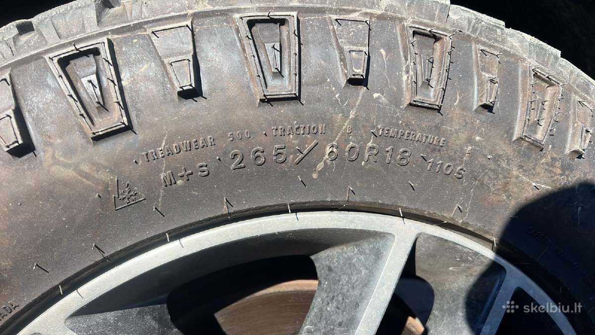 Goodyear Wrangler Duratrac 265/60r18 padangos - nuotraukos Nr. 3
