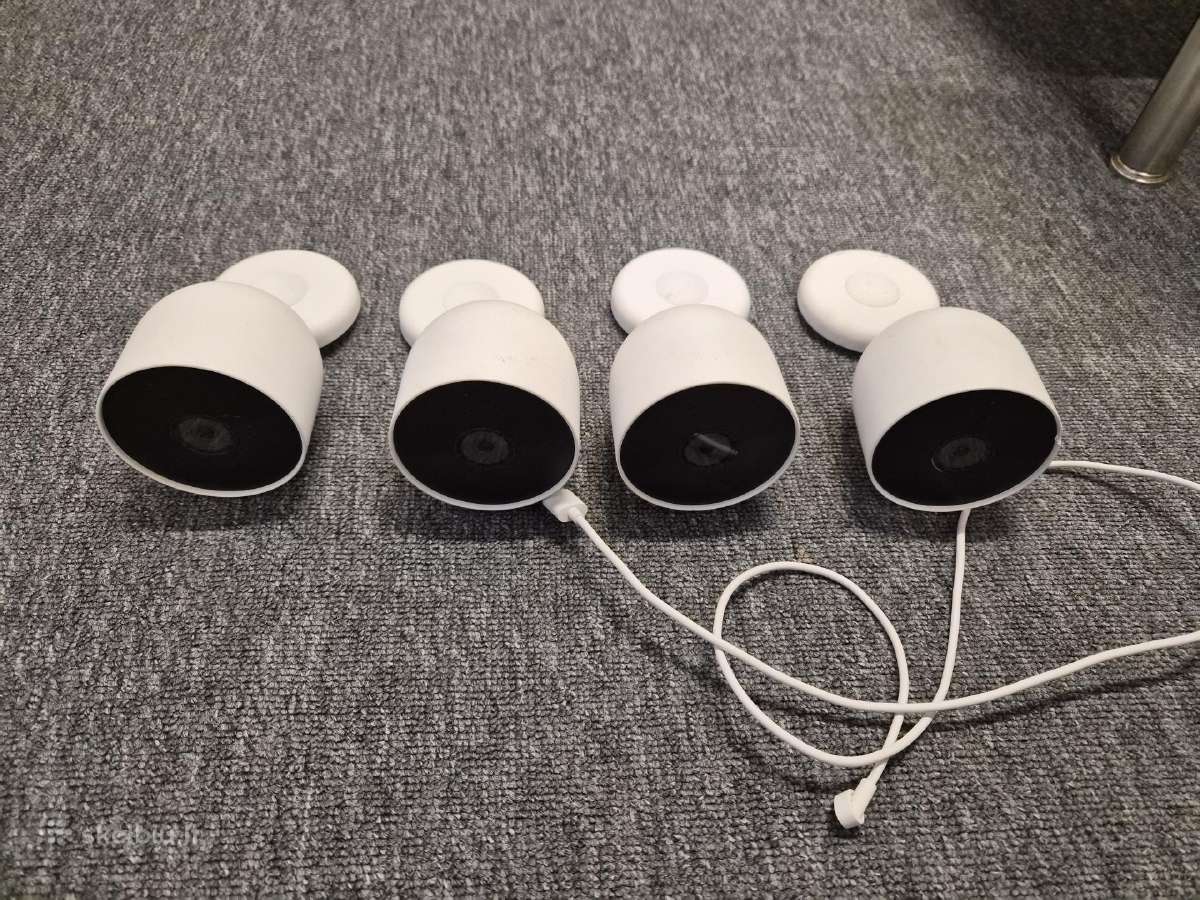 Google nest įkraunamos kameros