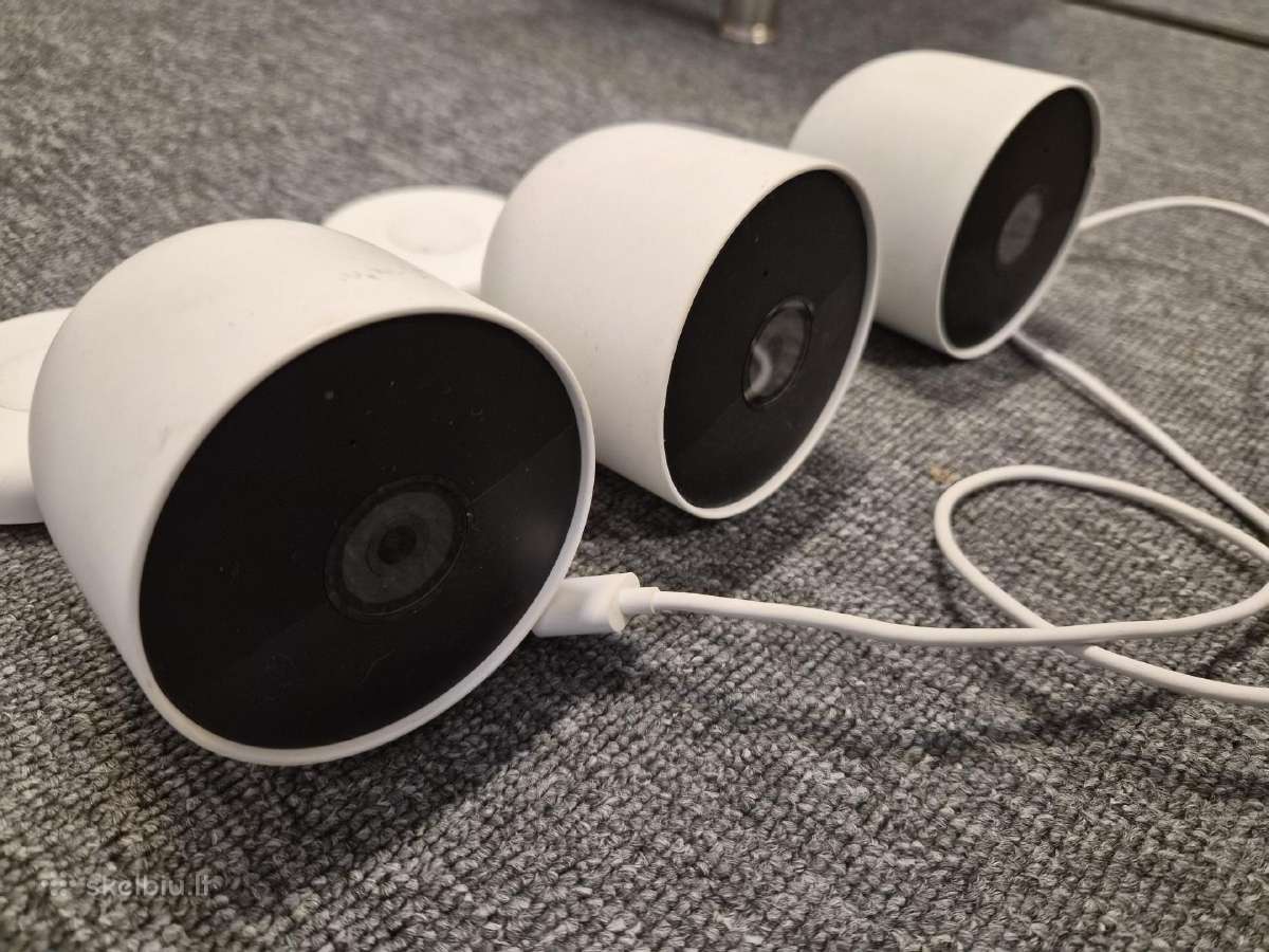 Google nest įkraunamos kameros - nuotraukos Nr. 2