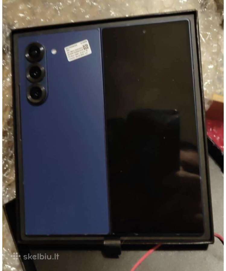 Samsung fold 6, 512 GB, mėlynas