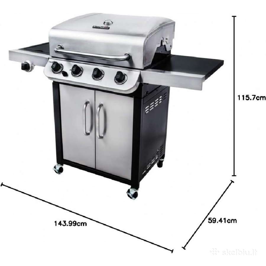 Dujinis grilis dujinė kepsninė Char-broil - nuotraukos Nr. 5