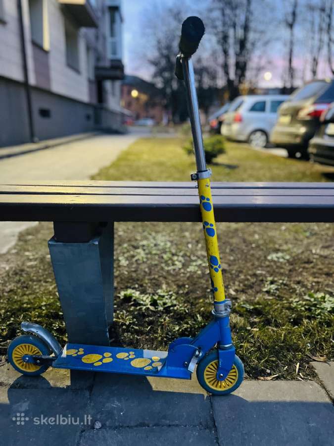 Dovanoju paspirtuką