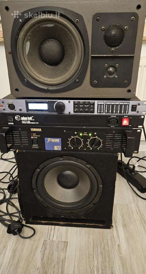 Klein und Hummel O98 +Sub, Yamaha stipr. Dbx Pa - nuotraukos Nr. 2