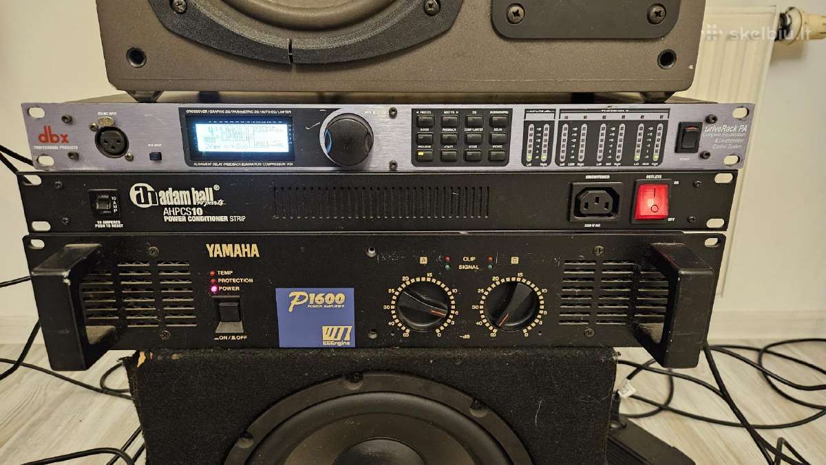Klein und Hummel O98 +Sub, Yamaha stipr. Dbx Pa - nuotraukos Nr. 7