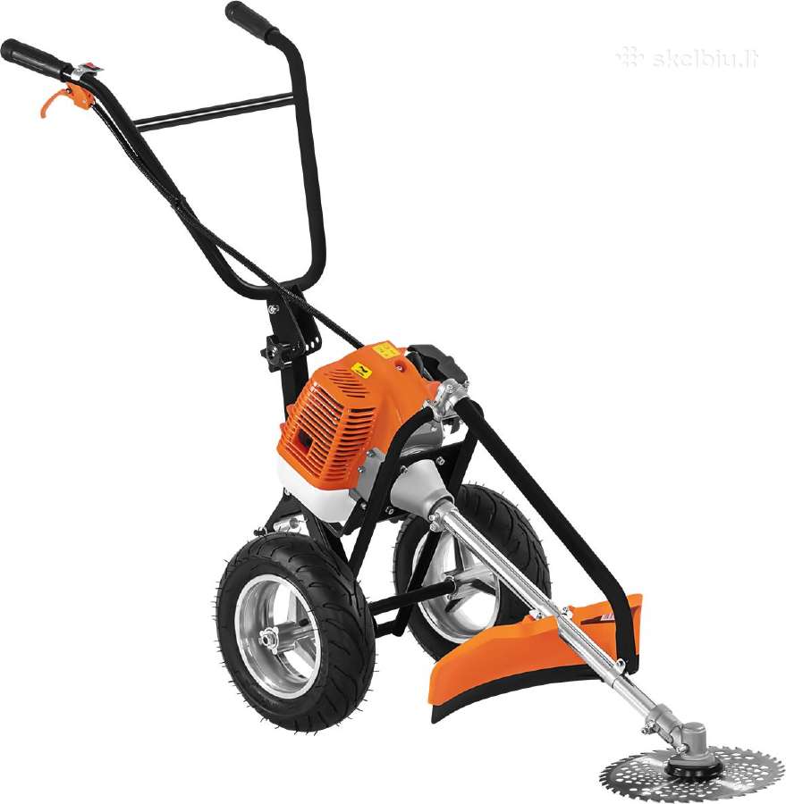 Benzininė žoliapjovė ant ratukų 3,8kw, 52cm3 - nuotraukos Nr. 4
