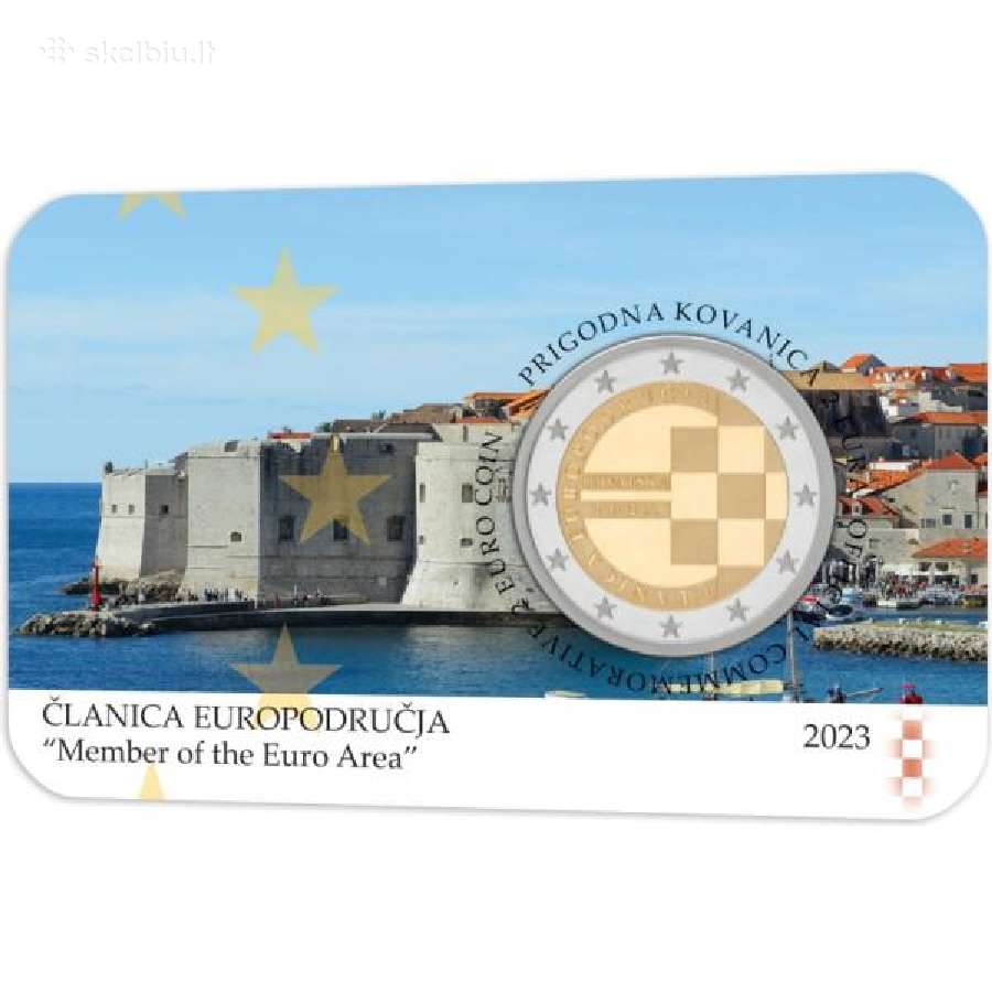 Kroatija 2023 proginė 2 eurų moneta