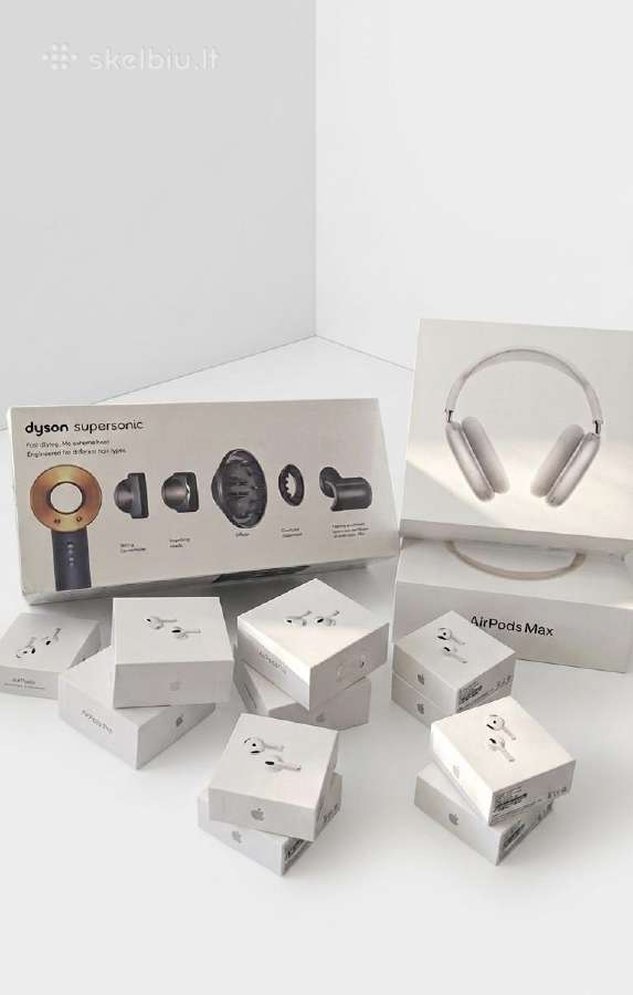 Airpods Max ! Pro 2, Pro 3. Airpods 4 Anc, Dyson