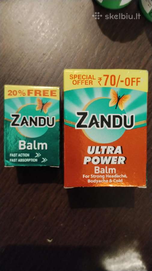 Zandu greitai veikiantis balzamas nuo skausmo