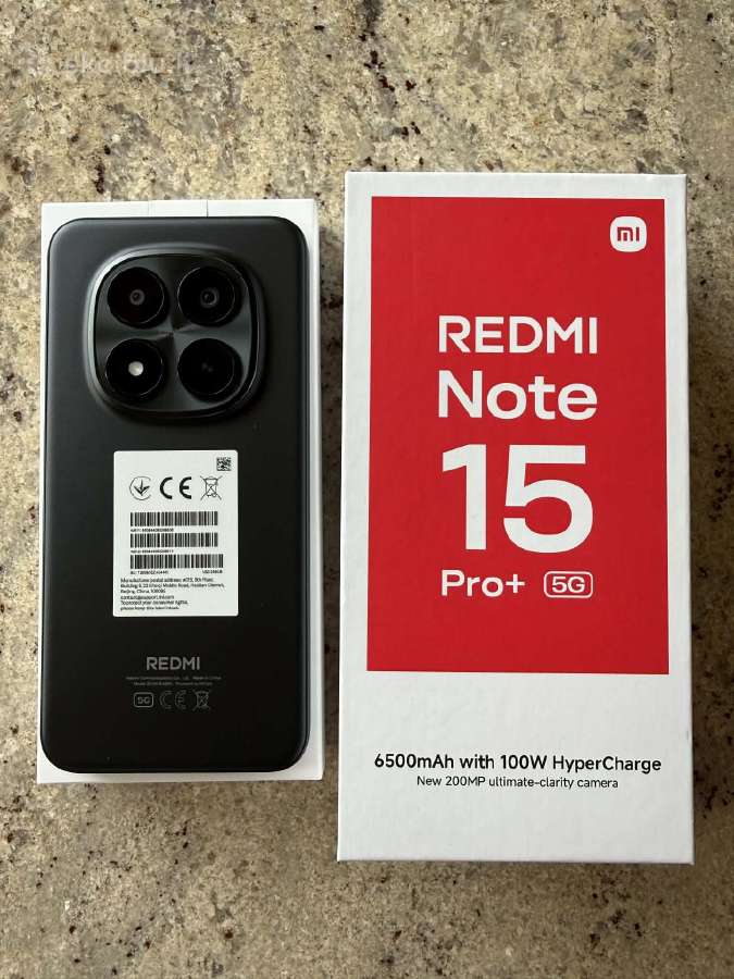 Xiaomi Redmi Note 15 Pro+ 5G naujas telefonas