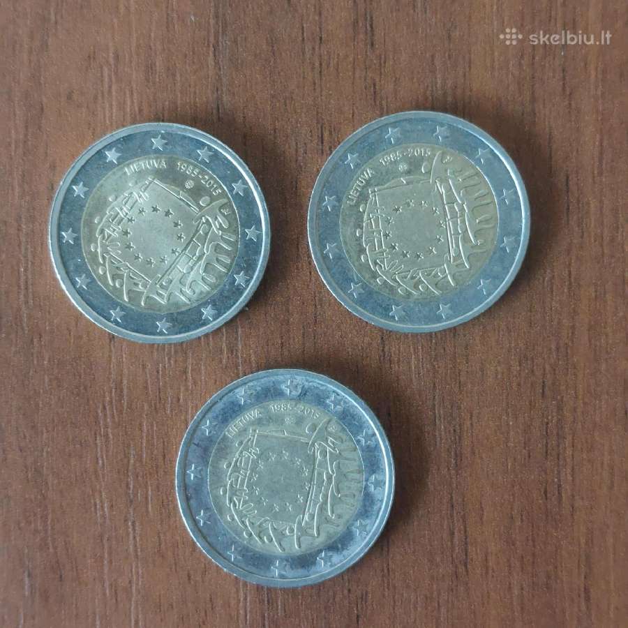 2 Euro monetos ,Lietuva ir kitos . - nuotraukos Nr. 28