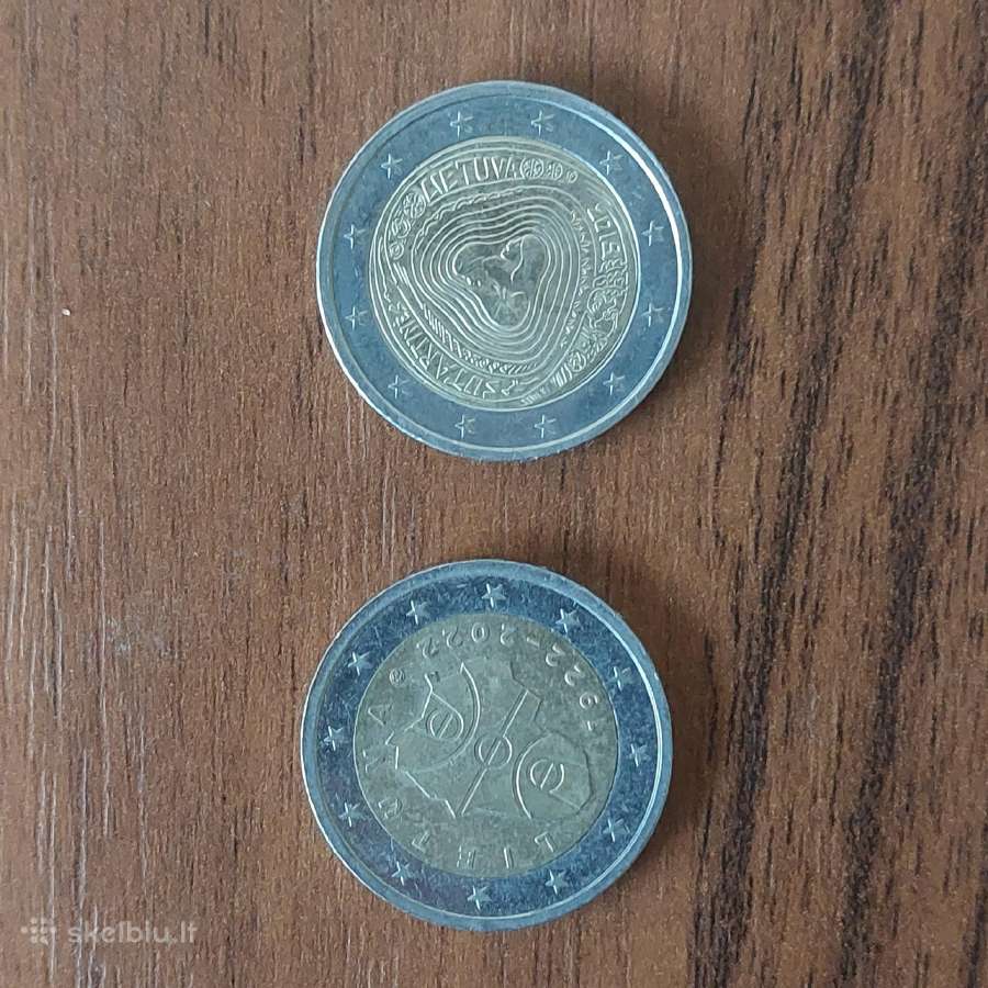 2 Euro monetos ,Lietuva ir kitos . - nuotraukos Nr. 30