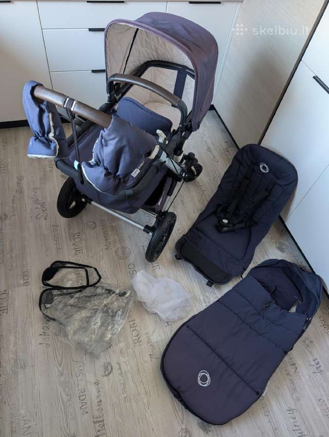 Bugaboo Cameleon3 (2in1) vežimas + priedai