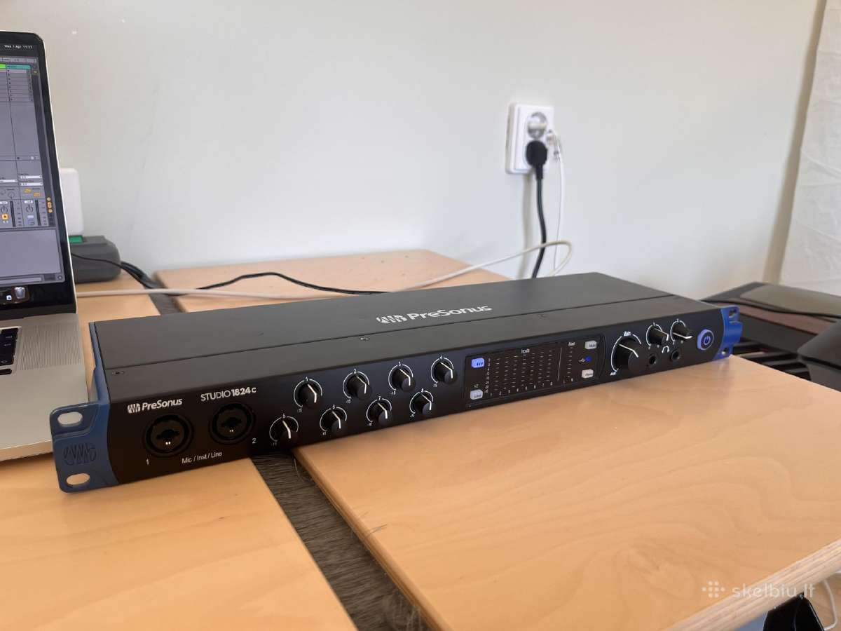 Presonus Studio 1824c – 18x20 Usb-c audio korta - nuotraukos Nr. 2