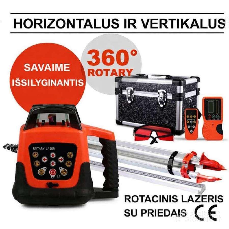 Vevor ir Firecore lazerinis rotacinis nivelyras - nuotraukos Nr. 3